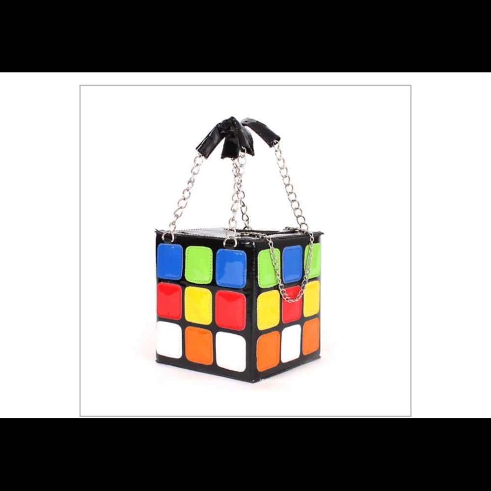 || LAST ONE || 🆕 RUBIX CUBE || handbag - Picture 3 of 7